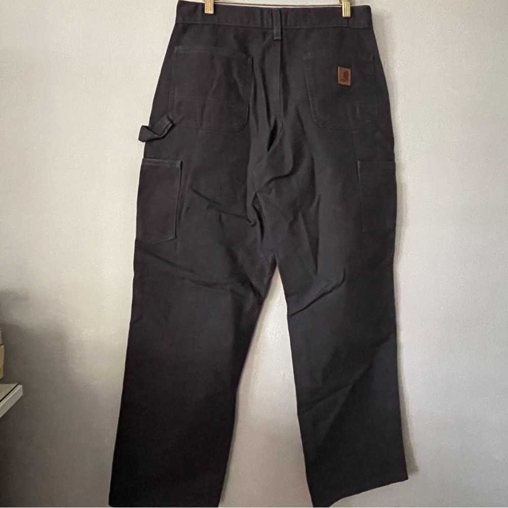 Carhartt Navy Dungaree Jeans - 30x30 Workwear Treasure! 🚜 - Picture 7 of 11